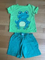 Shorty Pyjama lustiger Frosch 🐸 110/116