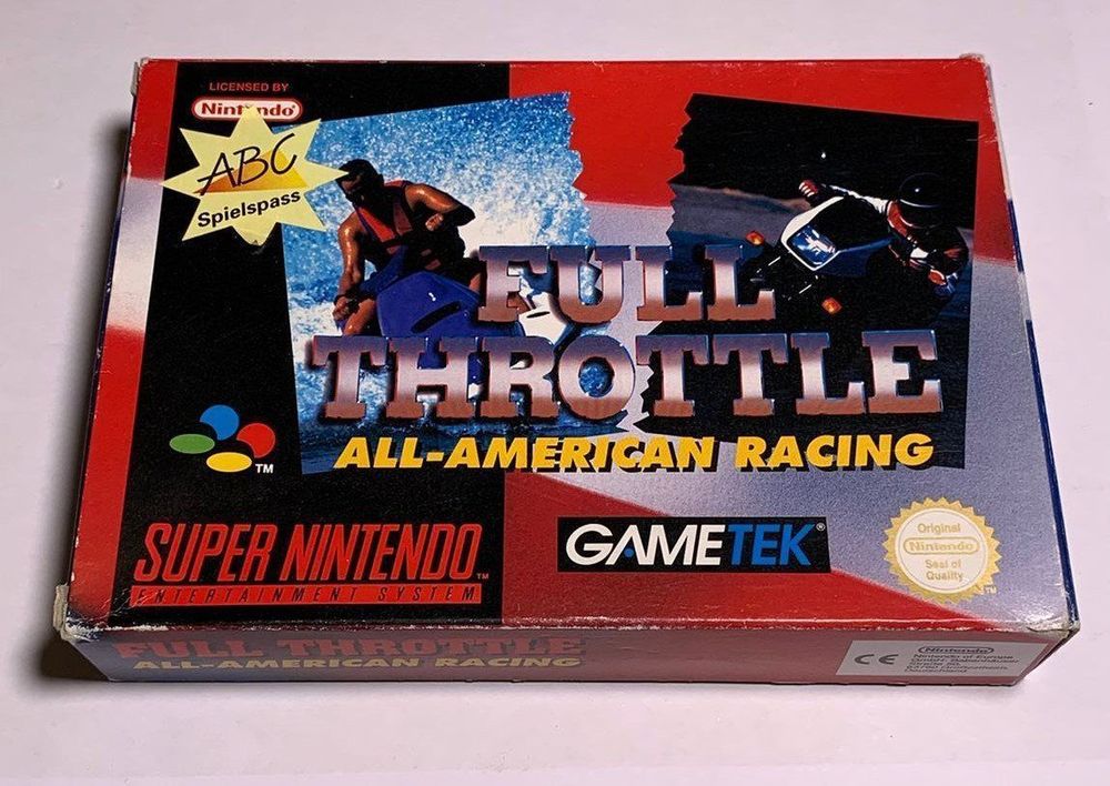 SNES Full Throttle mit OVP Kaufen auf Ricardo