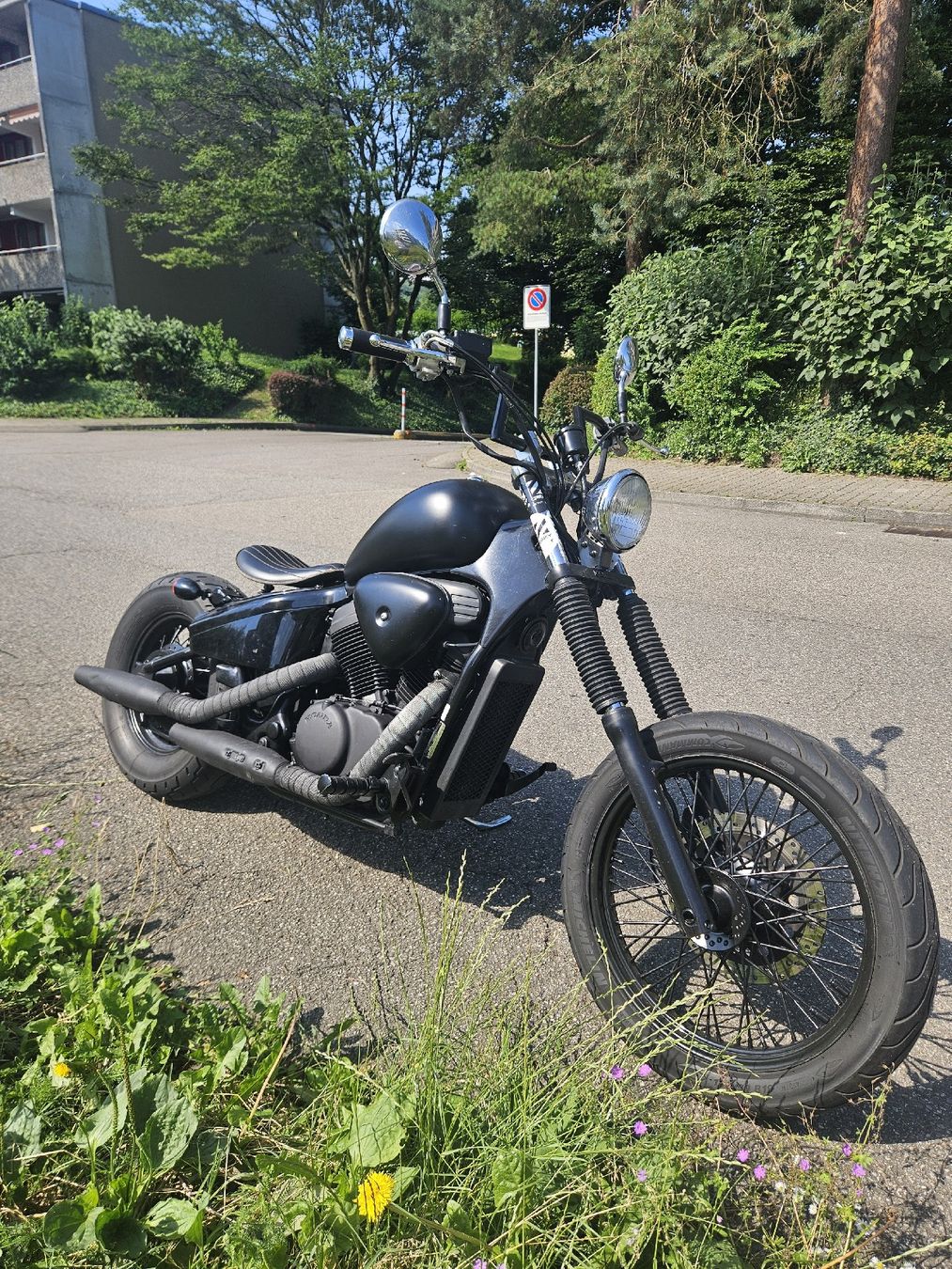 Chopper: Honda Shadow VT600 Bobber – Usato da Magden venduto da regenbogenstern85