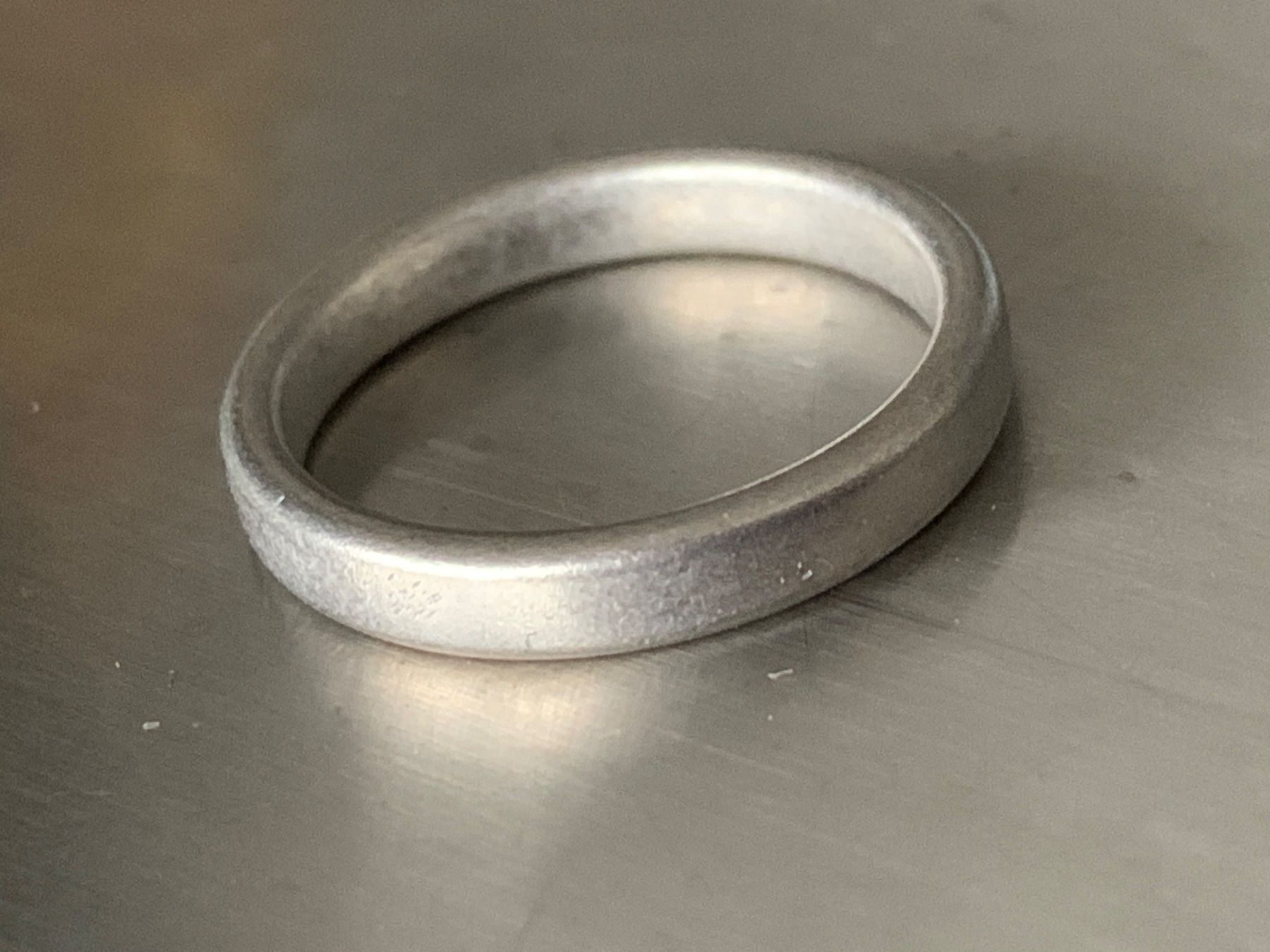 Anelli: silberring rund schlicht uni (56) – Usato da Laufen venduto da Bellebellezza 1