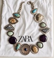 Collier bohème avec pierres Zara