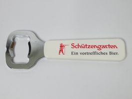 Vintage Flaschenöffner Schützengarten, Ernst Swiss Made