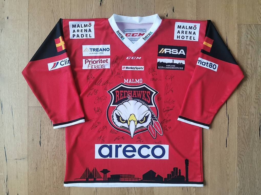 Canottiere & Pantaloni: Malmö Redhawks Eishockey Trikot – Usato da Chur venduto da Hoppchur_83