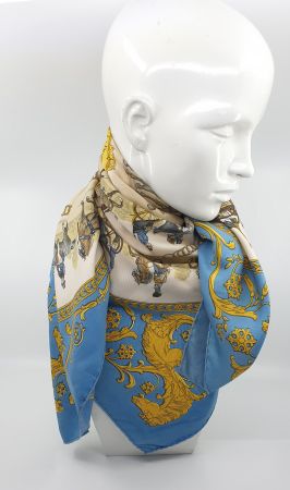Foulard Hermès Paris La Promenade de Longchamps