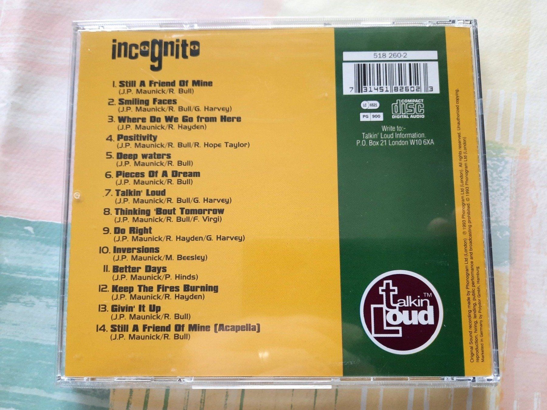 CDs: CD Incognito - Positivity – Gebraucht aus Pully von bro_n52j 1