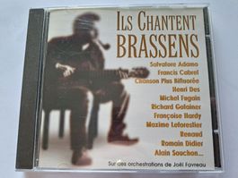 Cd Ils chantent Brassens 