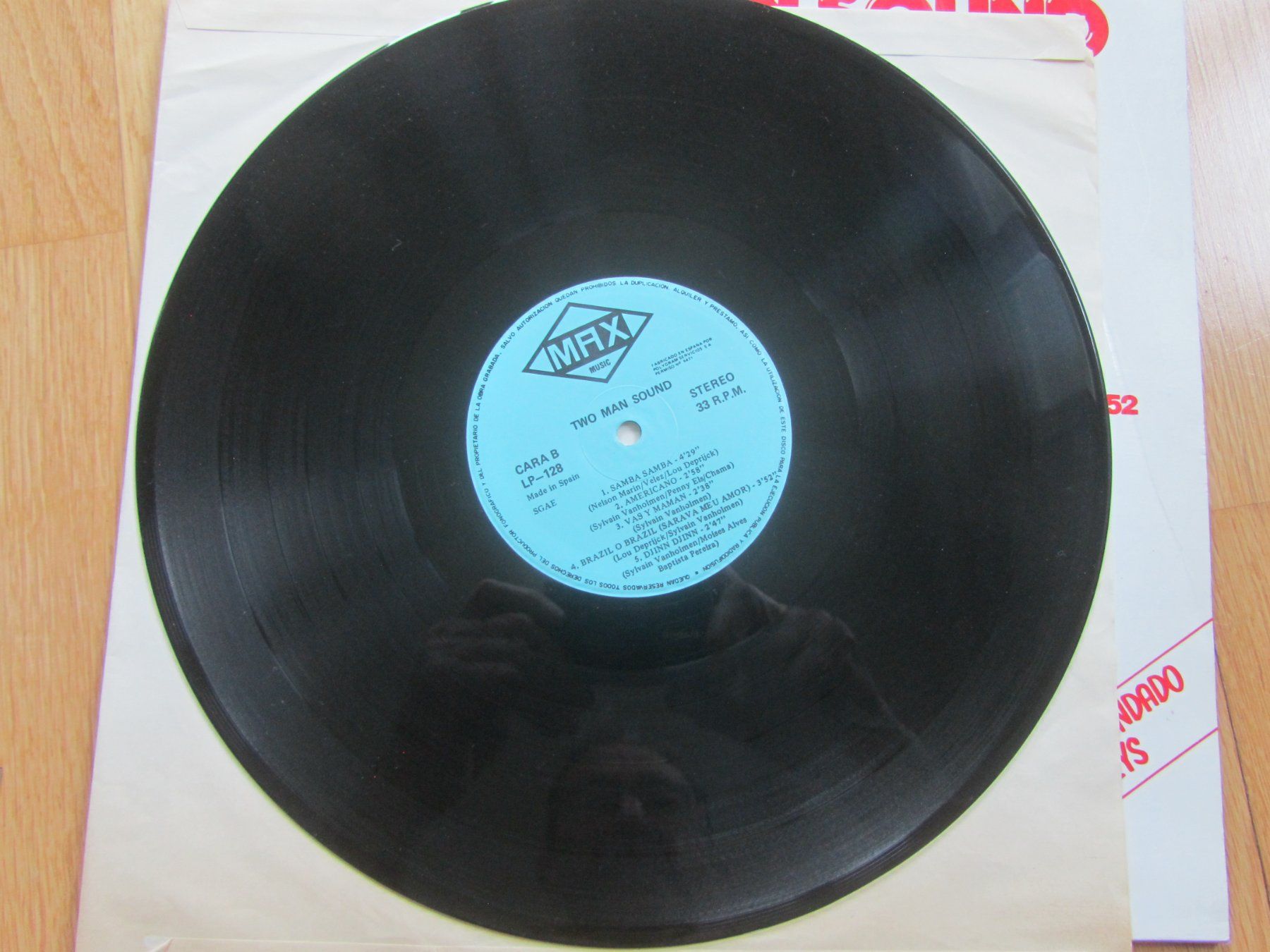 Vinyles: Two Man Sound - Disco Samba (Version Integra) Vinyl – D'occasion à Seengen par mikelele 2