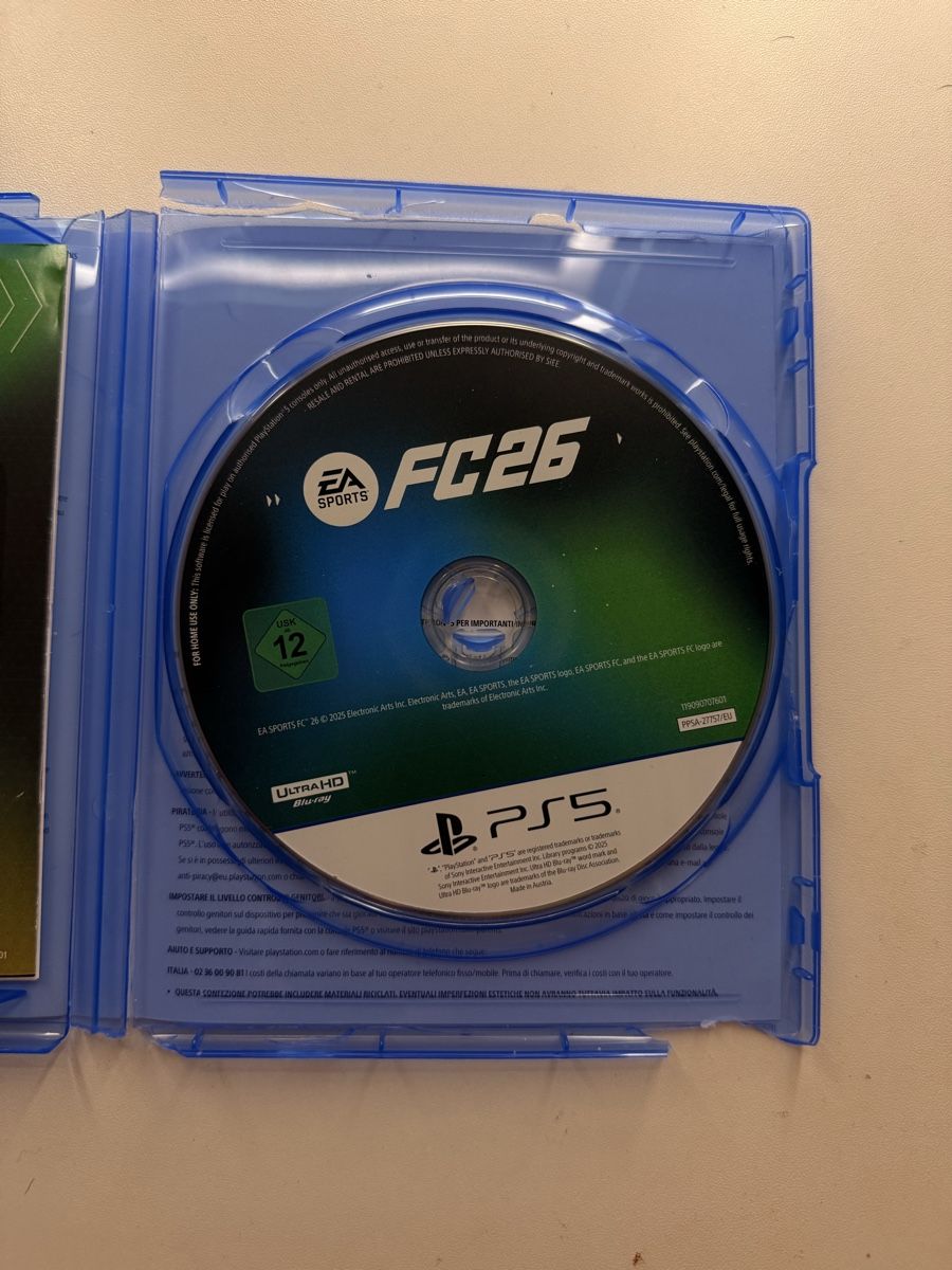 Giochi: FC 26 - Playstation 5 - Neuwertig – Nuovo e nell'imballaggio originale da Laufen venduto da famkiss 1