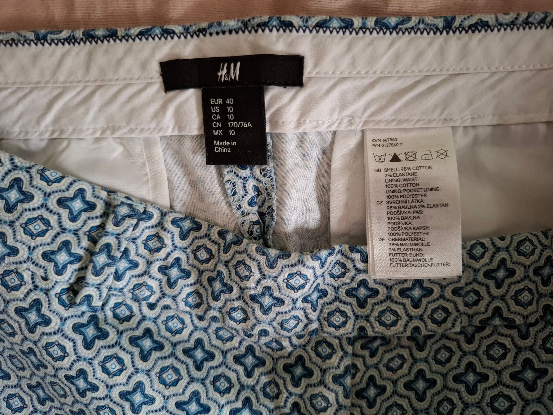 Pantalons: Hose gemustert – D'occasion à Büttikon AG par dido03 1