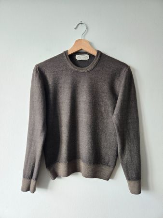 Wollpullover im Vintage-Stil, Braun, Gr 36, perfekter Zustan