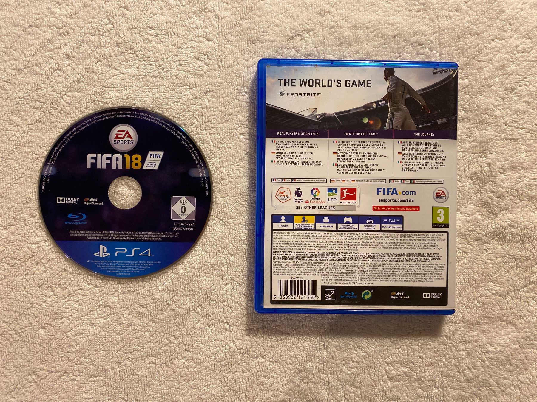 Sony Spiele: FIFA 18 PS4 – Gebraucht aus Reichenbach i. K. von Daniel840 1