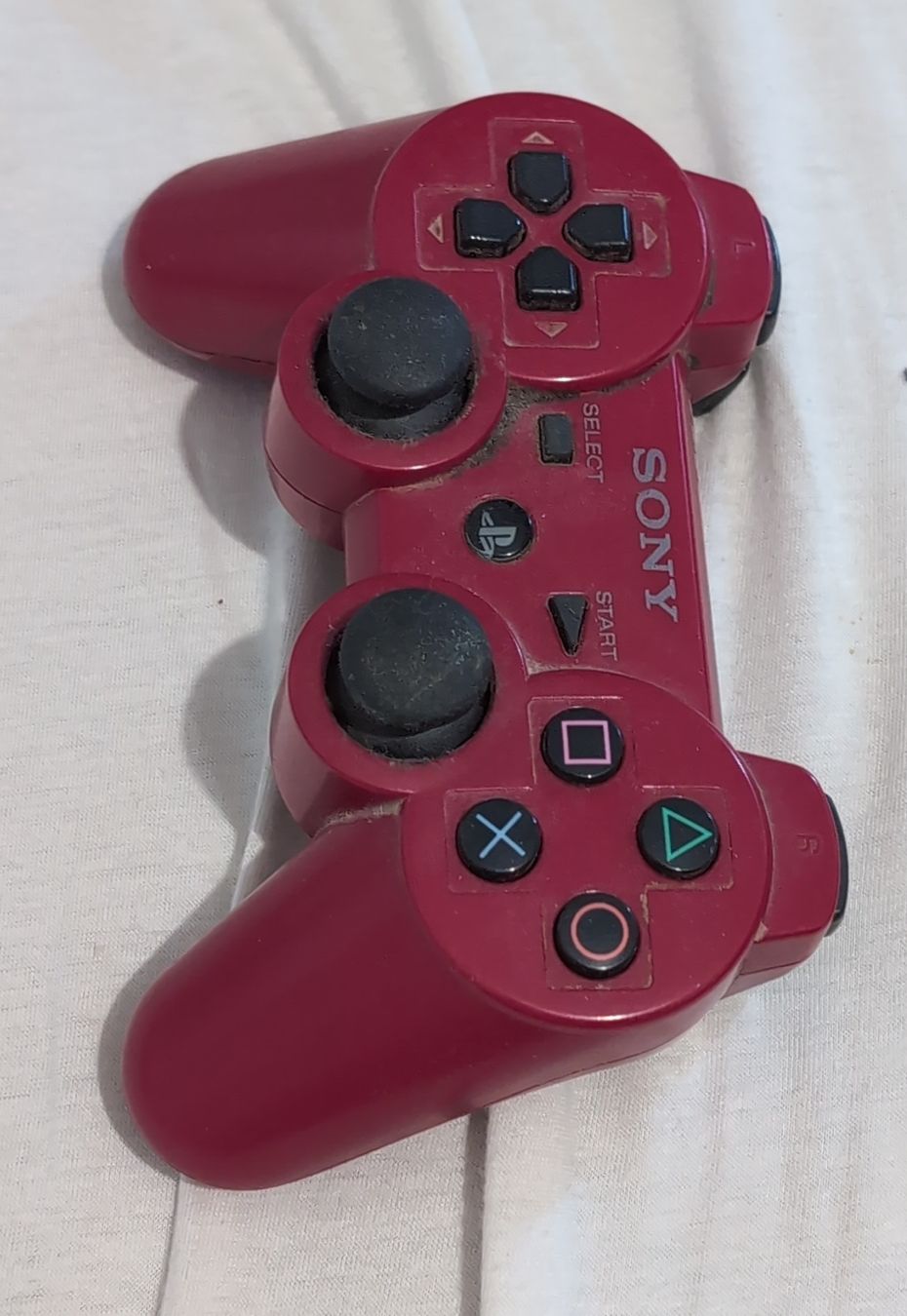 Sony Controller: Controller Sony PlayStation 3 rosso usato – Usato da Lugano venduto da c42_d5hr