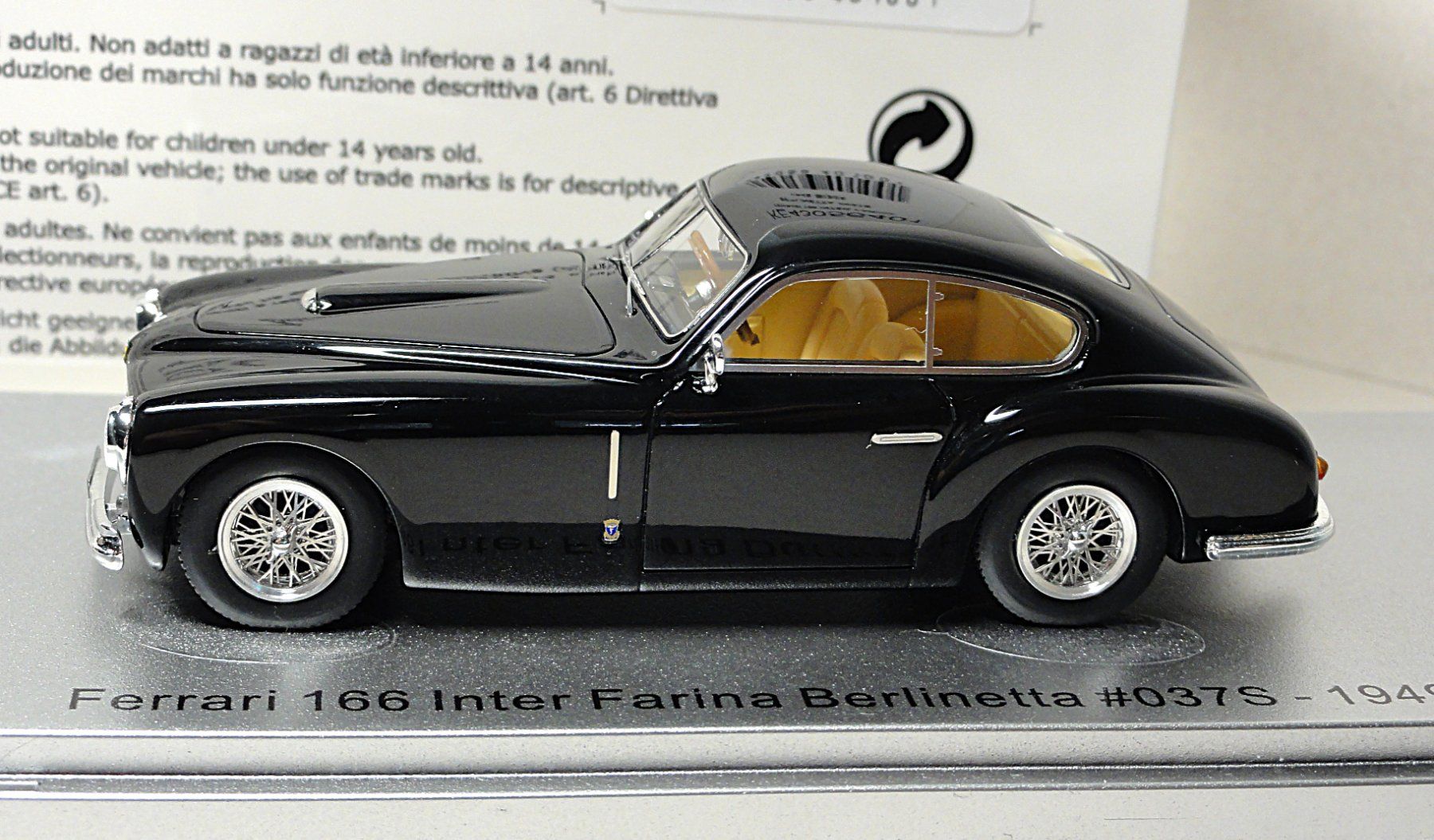 Alpine Modellini d'auto: 1:43 KESS Ferrari 166 Inter Farina 1949 – Usato da Solduno venduto da albimicio 3