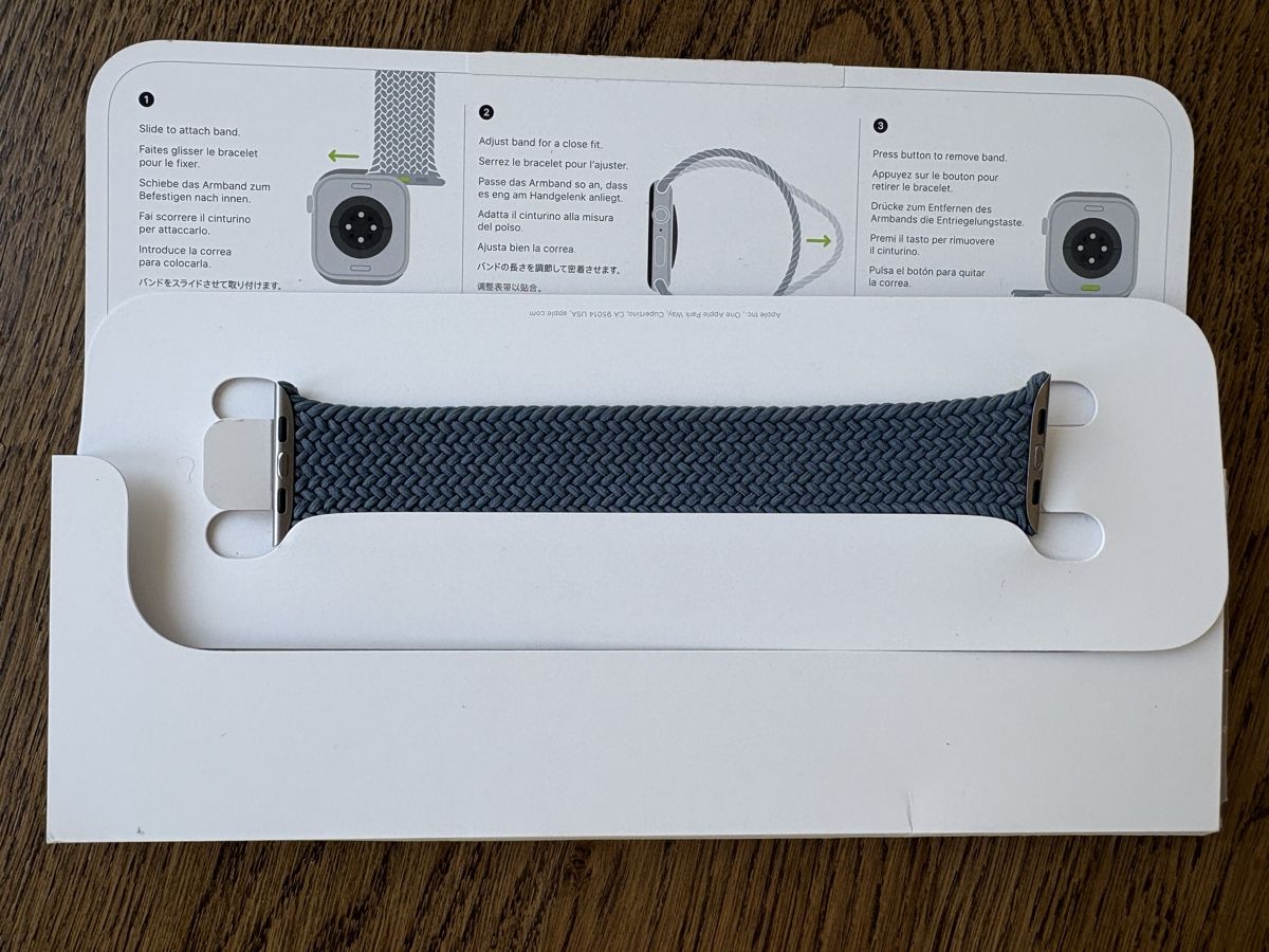 Apple Smartwatch: Gratis Versand - Apple Geflochtenes Solo Loop M/L Große 8 – Nuovo (secondo la descrizione) da Basel venduto da thertfu 1