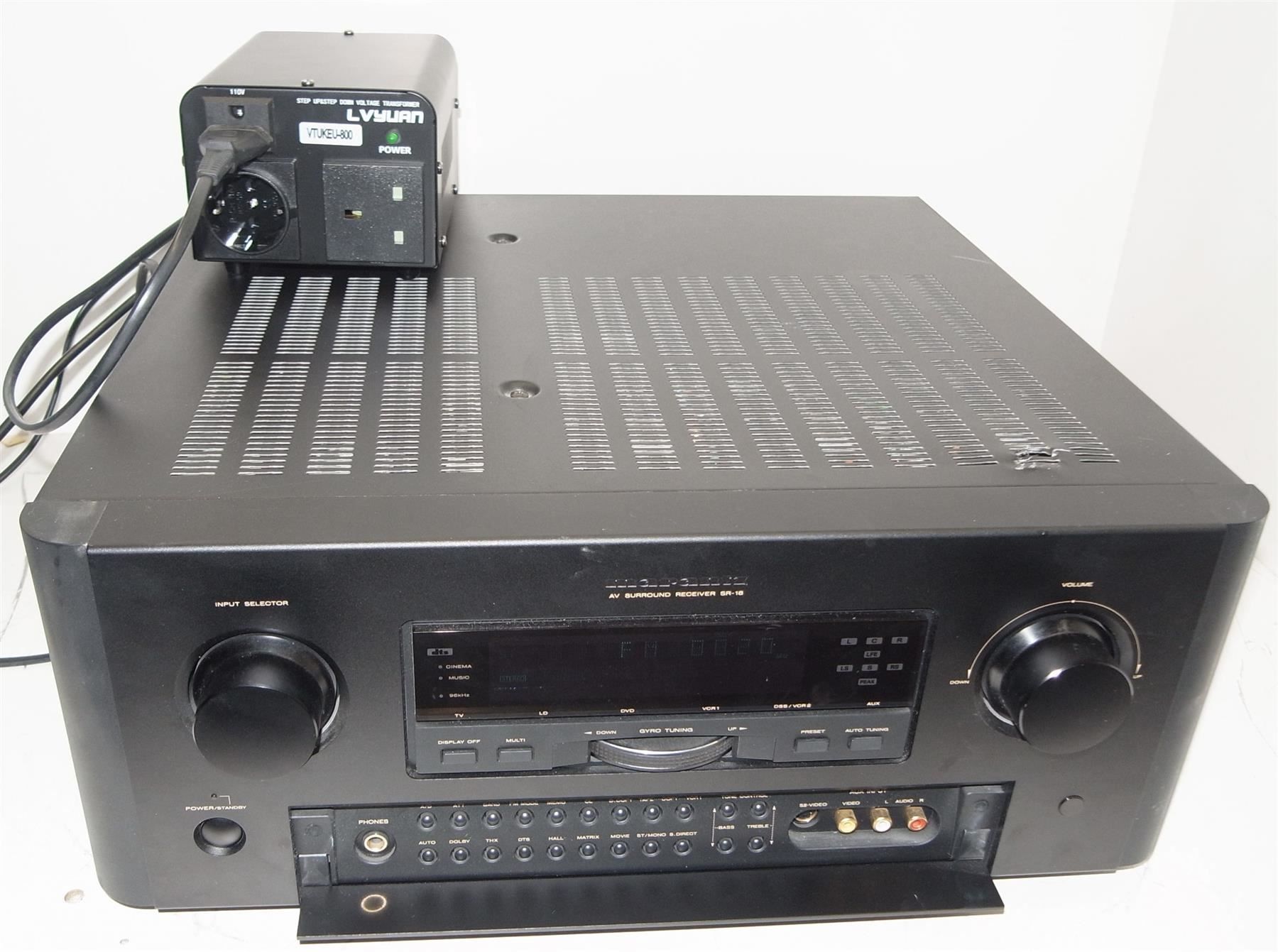 Marantz Ricevitori: Marantz AV Receiver SR 18 NUR 120 Volt – Usato da Männedorf venduto da livesteam