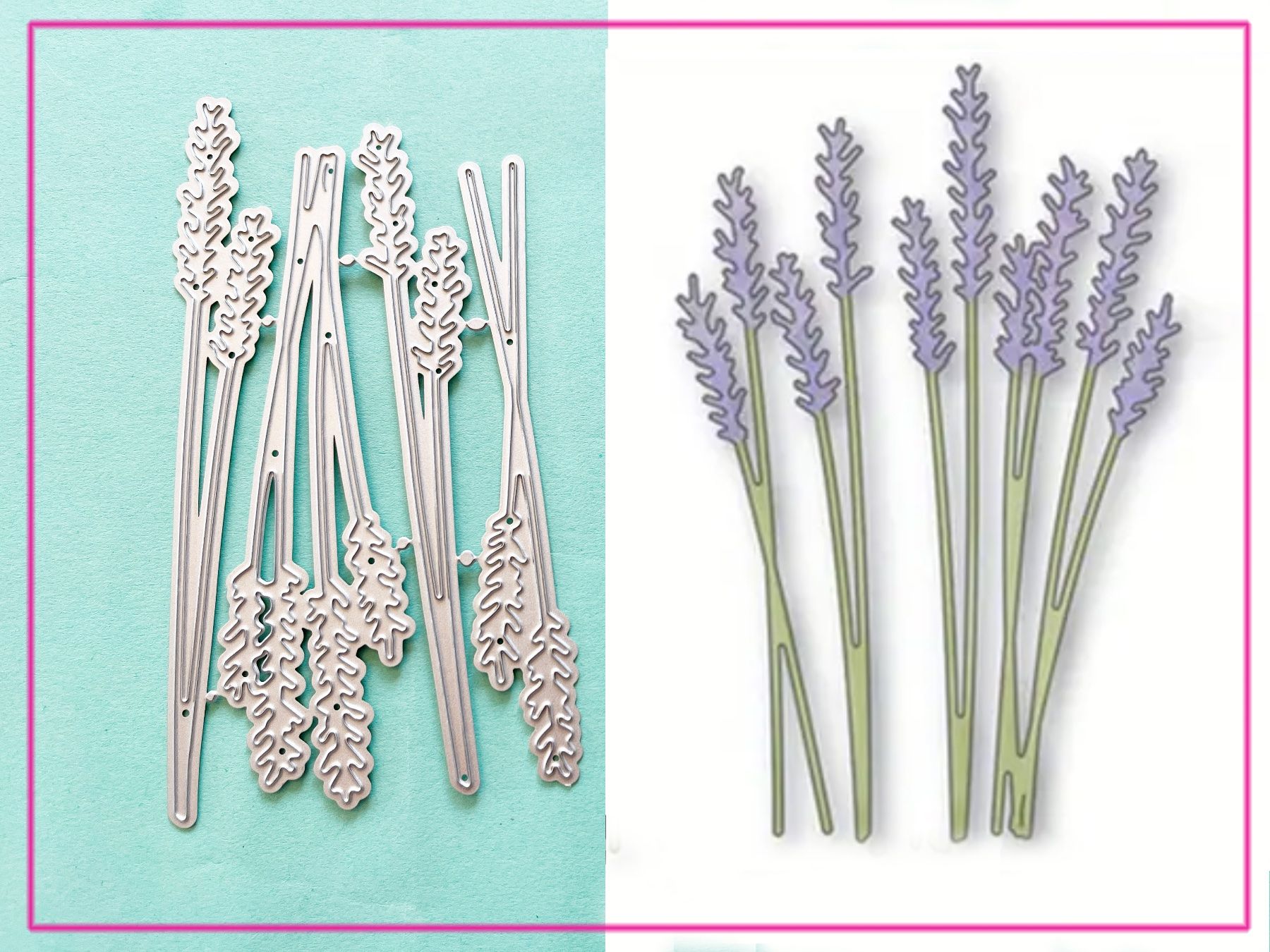 Sciablone: Lavendel - Stanzschablone – Nuovo e nell'imballaggio originale da Frenkendorf venduto da jazzplatten
