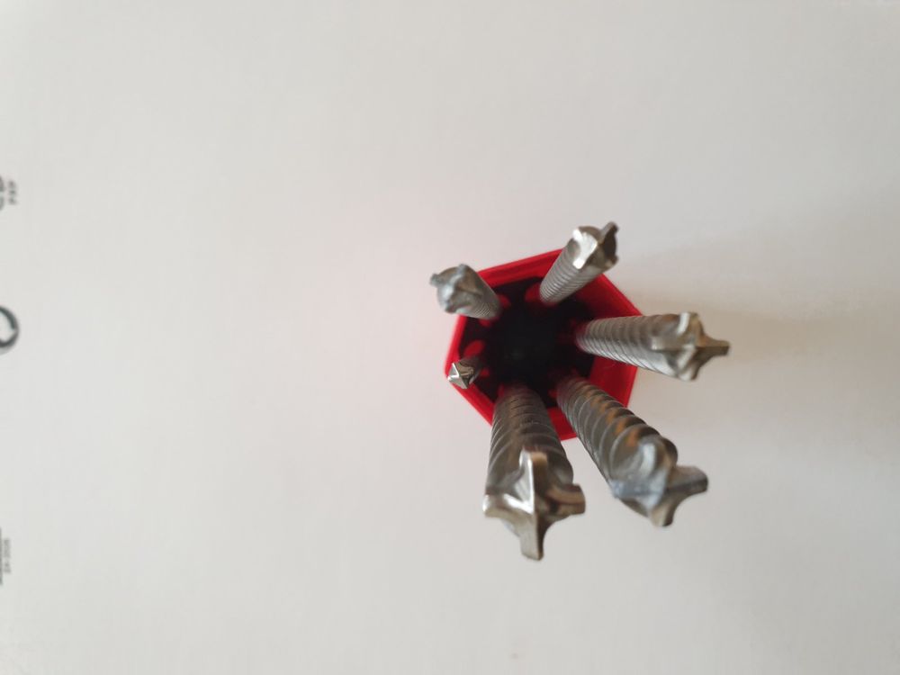 3x SDS Max lange Bohrerset für Hilti TE-Y TE54/55/56 TE60/72 TE74/75 TE76/76ATC