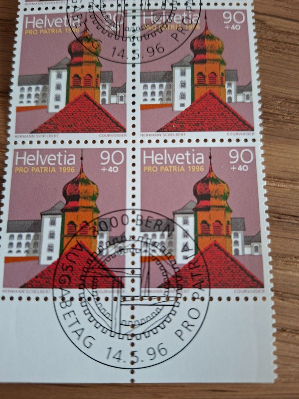 Alle Briefmarken: Markenheftchen: Pro Patria 1996 – Neu (gemäss Beschreibung) aus Hinterkappelen von 1399 4