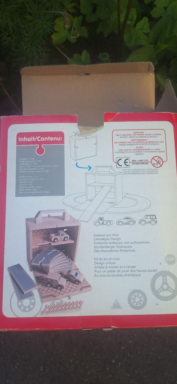 Bea Jouets: Autogarage in einer Box, BEA Punkte – D'occasion à Grabs par tschanny 1
