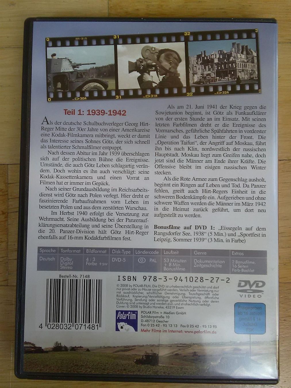 Tutti i DVDs: Mit der Kamera an der Ostfront                  (3'DVD's) – Usato da St. Gallen venduto da elk2021 4