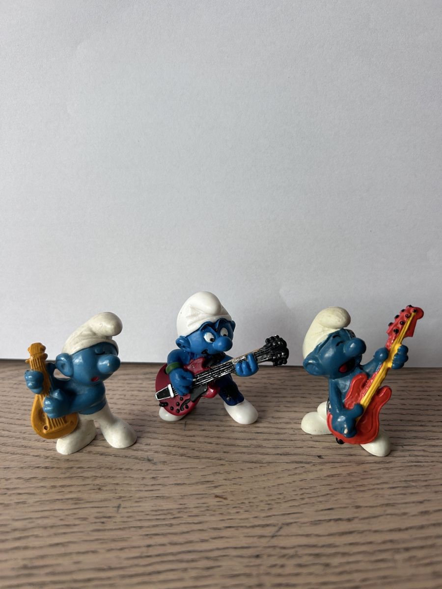 Schleich Statuette: Gitarren- Schlümpfe – Usato da Dübendorf venduto da bka_yym5