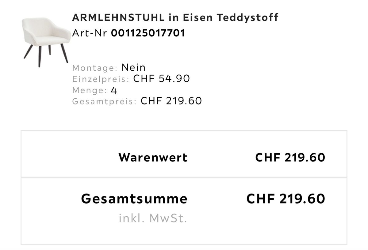 Sedie: 4 Teddy-Stühle, neuwertig!  – Nuovo (secondo la descrizione) da basel venduto da JeniaHelena 1