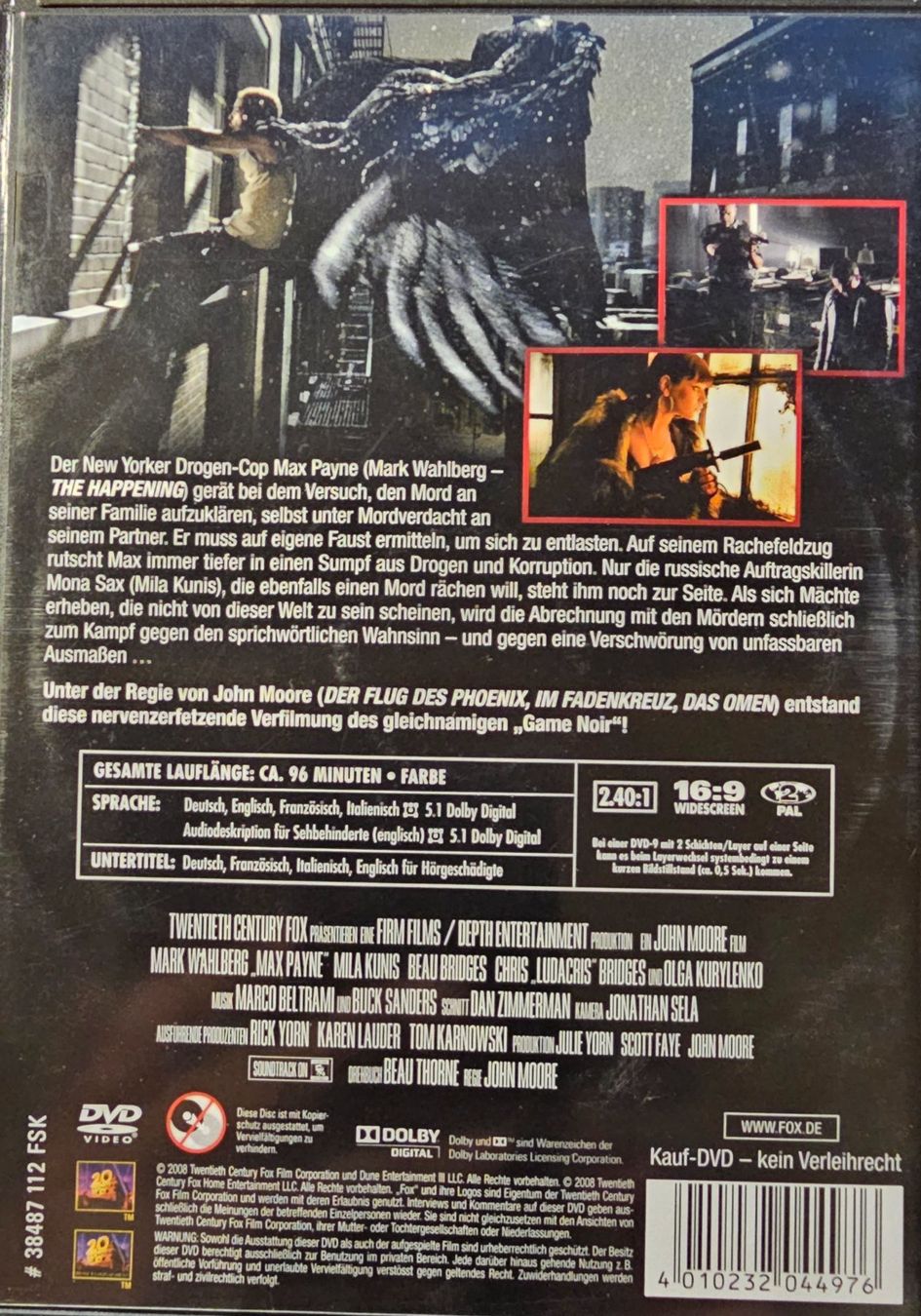 Tutti i DVDs: Max Payne – Usato da Wahlen b. Laufen venduto da Cg10 1
