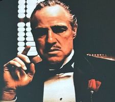 The Godfather - Cooles Blechschild - neu