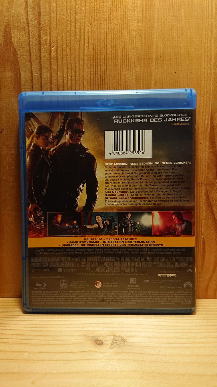 Tous les DVDs: TERMINATOR Genisys Blu-Ray – D'occasion à Wilderswil par Exebub 1
