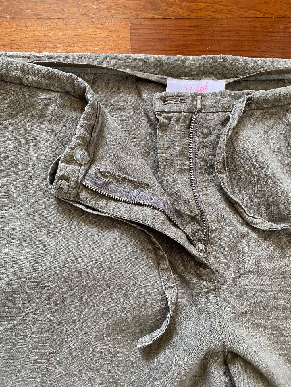 Hosen: VANILIA Leinenhose Gr. L/XL – Gebraucht aus Besazio von lionheart63 1