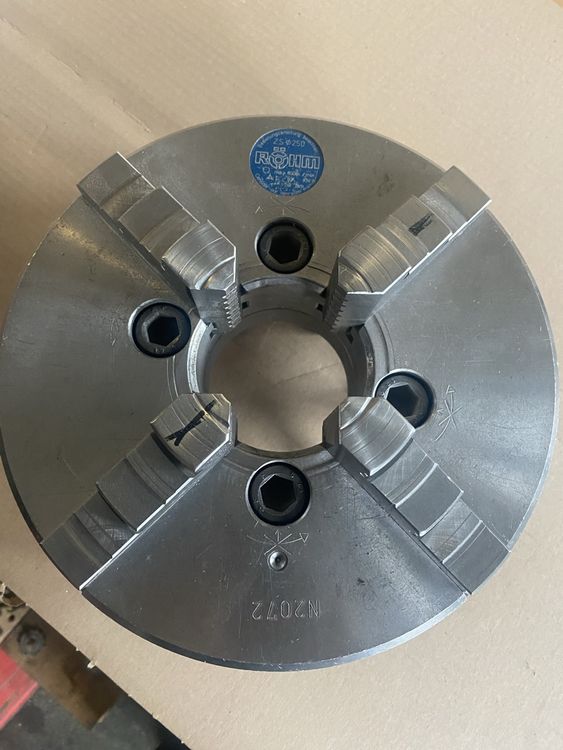 4-Backenfutter für Drechselmaschine Drechselbank Drehbank Drehmaschine