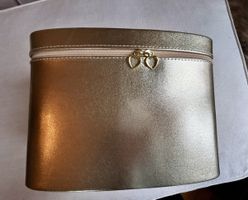 Vintage Gold Travel Vanity Case