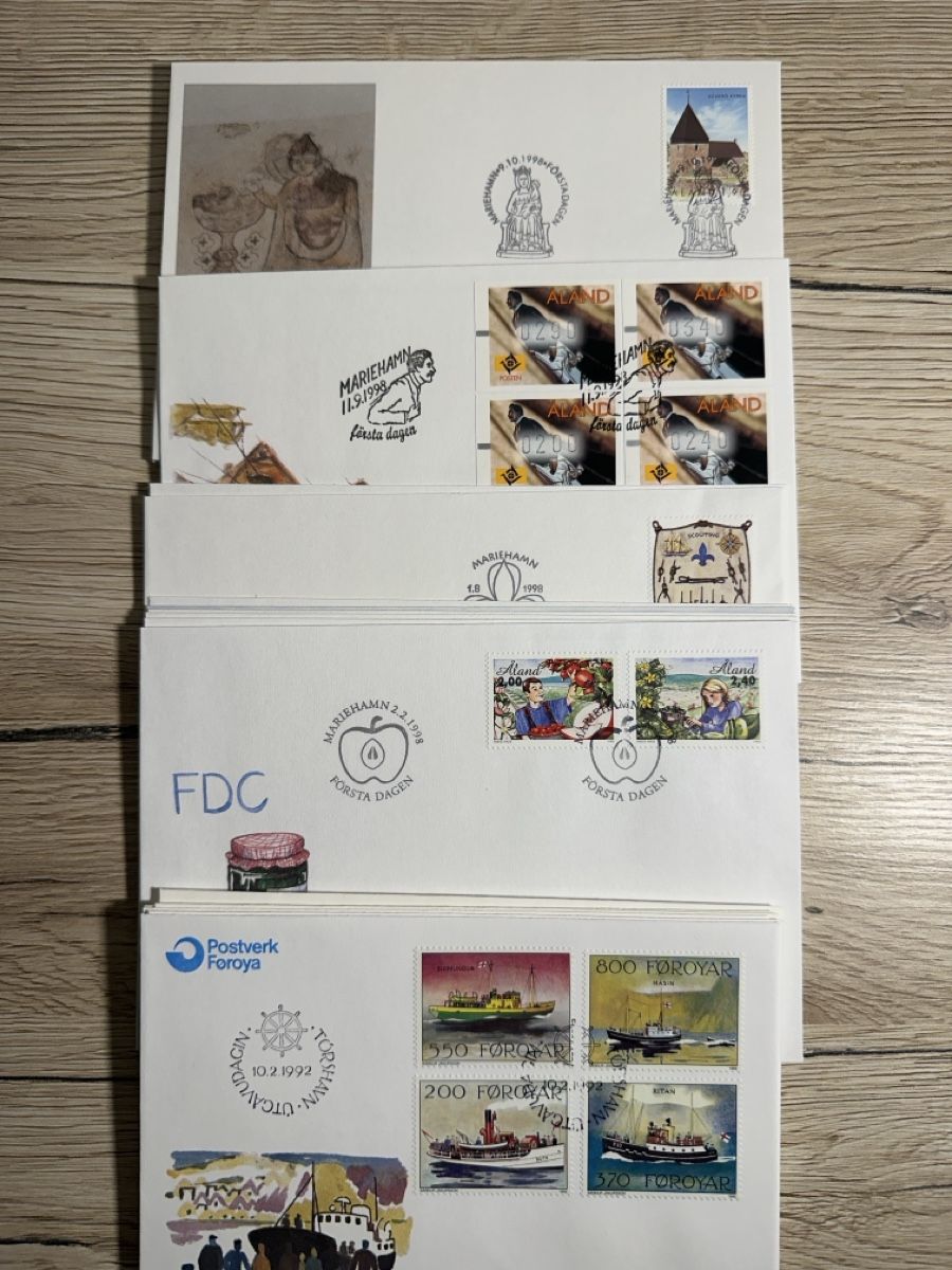 Tutti i francobolli: FDC Sammlung nordische Länder – Usato da Zollikofen venduto da Wpelikan 6
