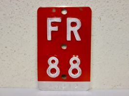 FR 88 VELONUMMER - FAHRRADSCHILD 1988