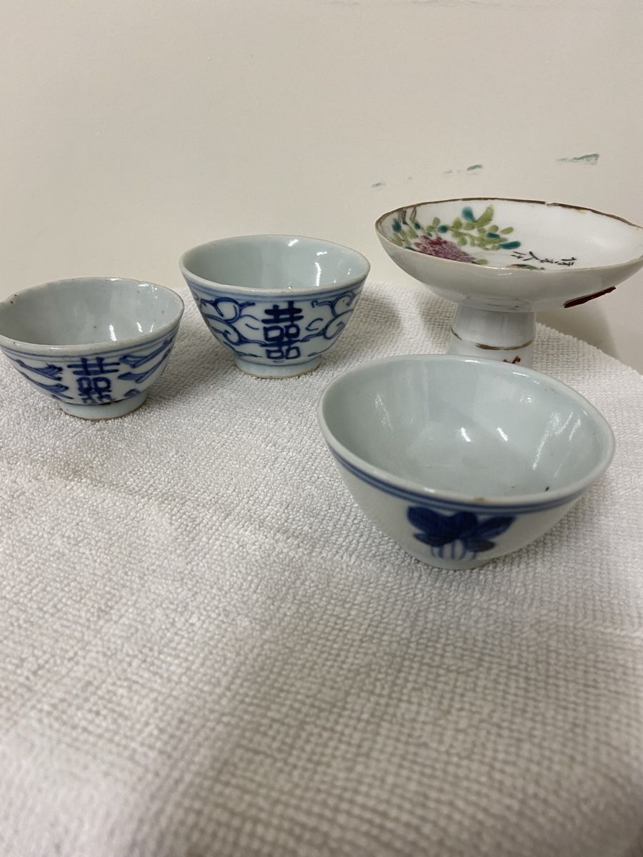 Tazze: Antike Chinesische Schalen, 4 Stk – Usato da Dietikon venduto da brocki-eyra
