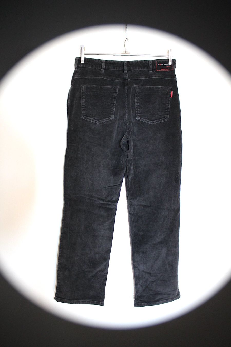 Hosen: Schwarze Herren Manchesterhose, DE-Gr. 48, – Gebraucht aus Locarno von madame-tus-sauds 1
