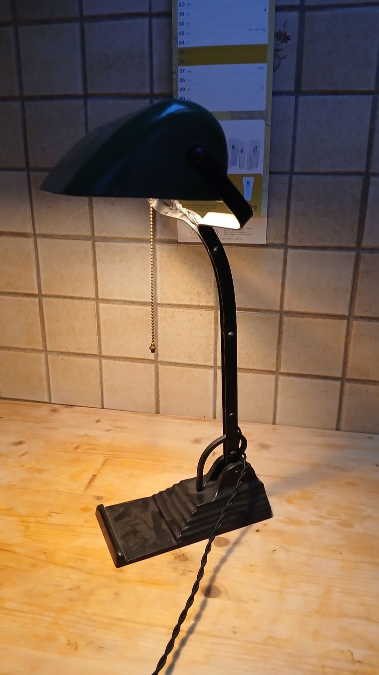 Lampen: Alte Bürolampe – Gebraucht aus Seewen SO von Shami0
