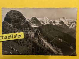 1921 Schynige Platte. Eiger, Mönch und Jungfrau