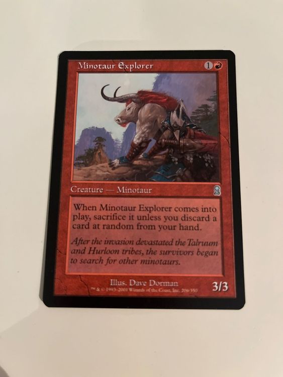 1 x Minotaur Explorer - Magic: The Gathering - MtG | Kaufen auf Ricardo