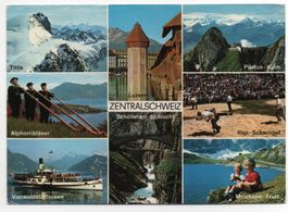LUZERN Rigi-Schwinget, Pilatus, Titlis, Dampfschiff, ...
