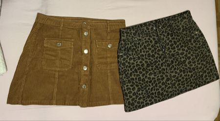 Damenröcke – 2 Stück (Set) (Marke stradivarius+shein)