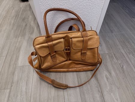 George Rech Ledertasche hellbraun