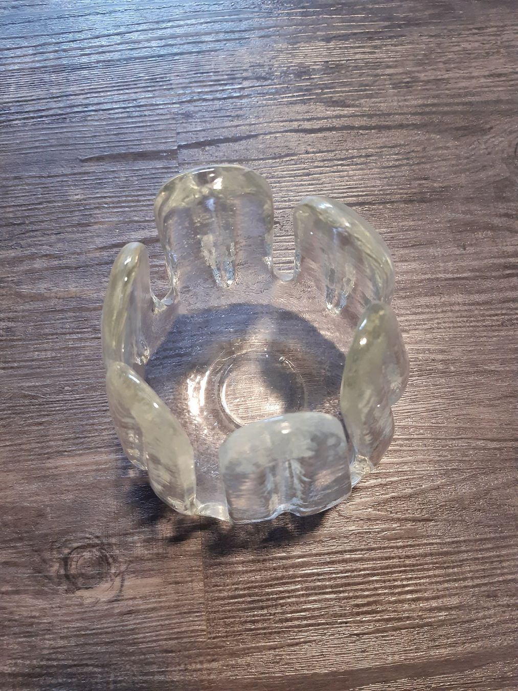 Portacandele: Kerzenschale aus Glas – Usato da Aadorf venduto da LamaQueen 1