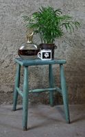 Schemel, Hocker, Werkstatthocker, Taburett, Holzhocker