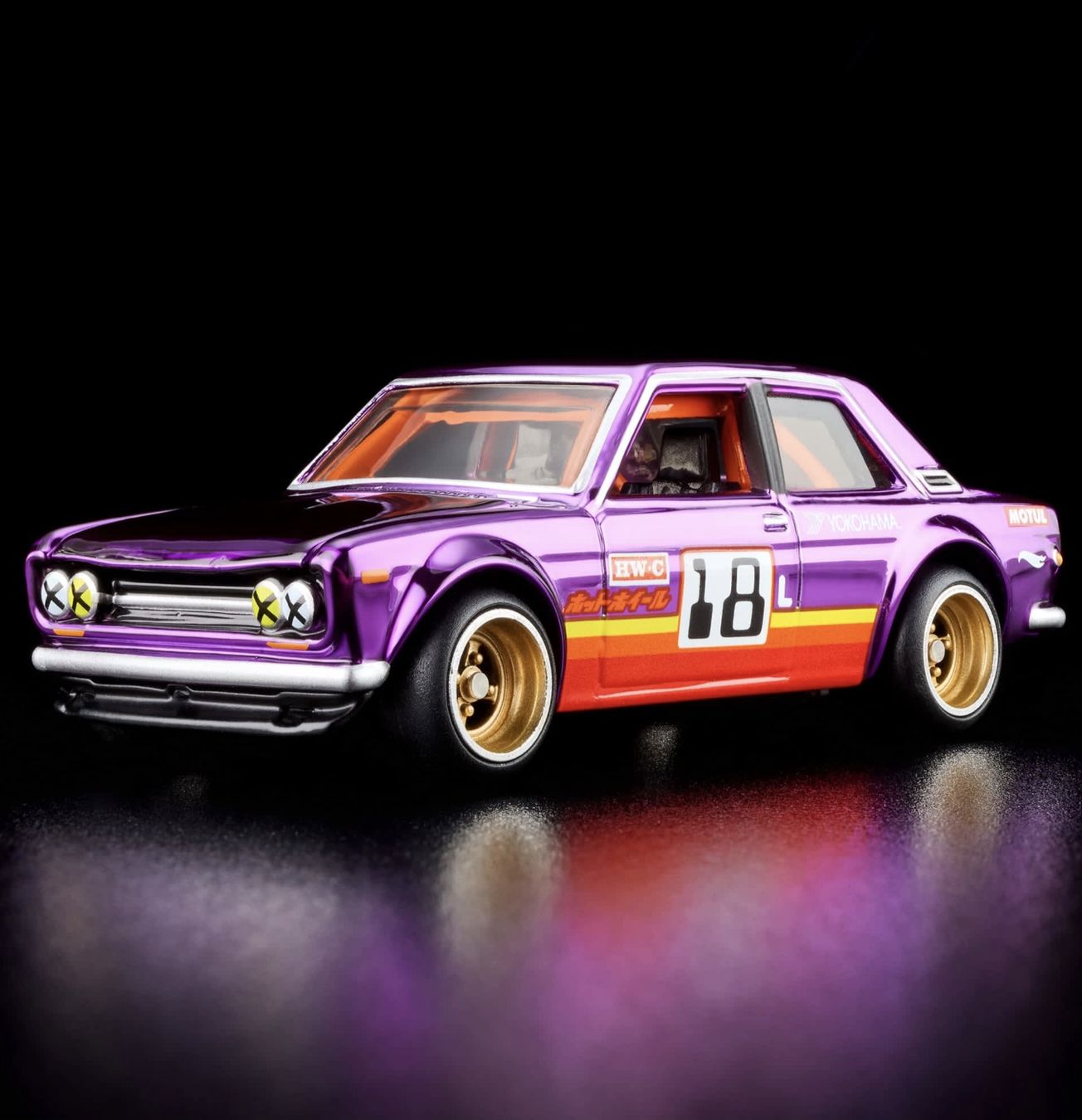 Hot Wheels Modellini d'auto: Hot Wheels RLC - '71 Datsun 510 – Nuovo e nell'imballaggio originale da Widnau venduto da tim_y9wz 1