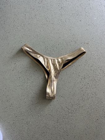 Bikinihose Gold