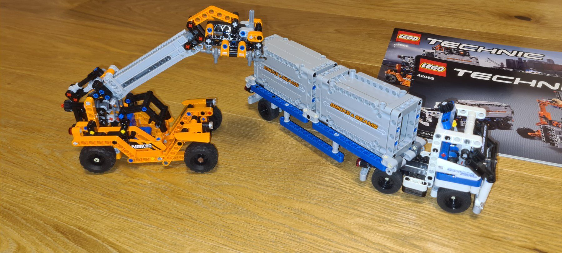 Lego Giocattoli: Lego Technics 42062 Container Transport – Usato da Windisch venduto da mawa667 1