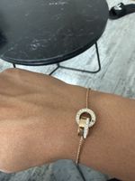Swarovski Armband Roségold mit Steinen guter Zustand