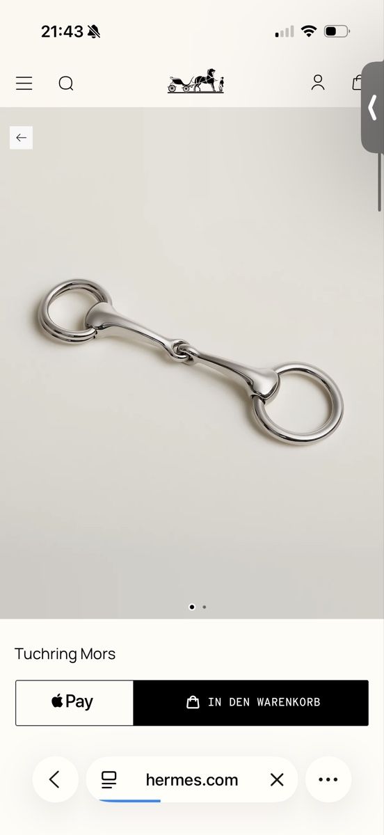 Hermès Bagues: Twilly-Ring Mini Mors – D'occasion à Zürich par danila.nnes 1