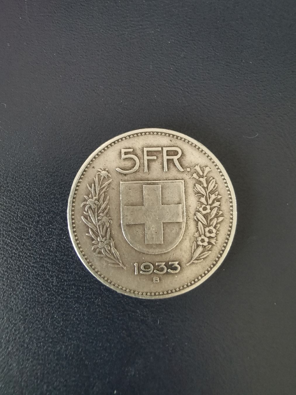 Tutti le monete: 5 FRANKEN Münze 1933 – Usato da Glattbrugg venduto da riseca